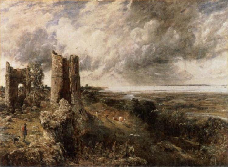 John Constable Hadleigh Castle Norge oil painting art